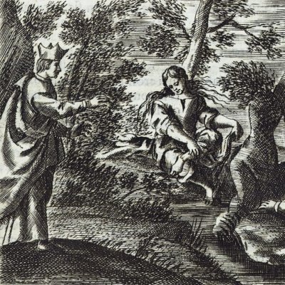 Dorothea discovered (Don Quixote, Madrid, 1674) - Obregón