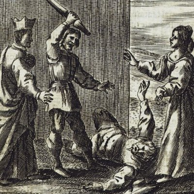 Sancho puni (Don Quichotte, Madrid, 1674) - Obregón