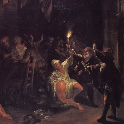 Combat de nuit pour le mot de cocu (Roman comique) - P. D. Martin