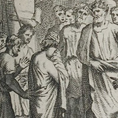 Amarillis devant le prêtre (Le berger fidelle, acte IV, du Marteau, 1671)
