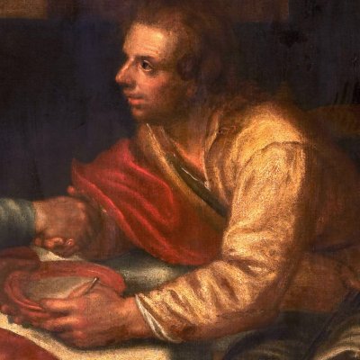 Esaü vendant son droit d’aînesse à son frère Jacob - d’après Paulus Moreelse