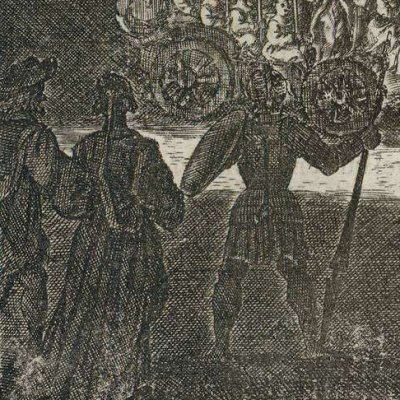 Prophétie de Merlin sur Dulcinée (Don Quichotte, Madrid, 1674) - Obregón