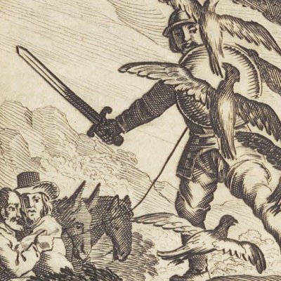 La grotte de Montesinos (Don Quichotte, 1657) - Savery