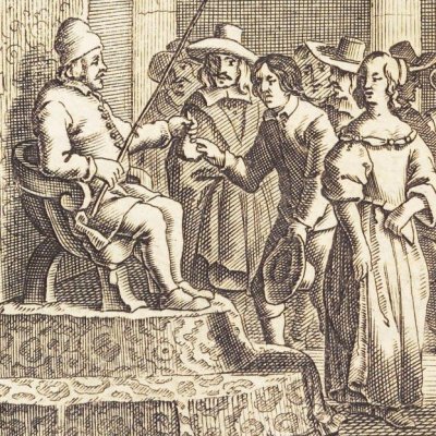 Justice de Sancho à Barataria (Don Quichotte, 1657) - Savery