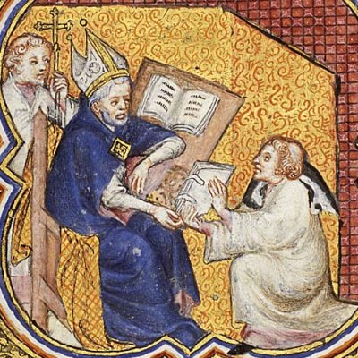 Dédicace à Guillaume de Sens(P Comestor Bible historiale) - J. Bondol