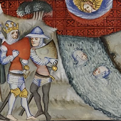 La traversée de la mer Rouge (P Comestor Bible historiale) - J. Bondol