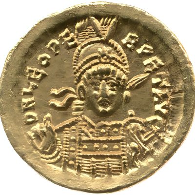 Solidus byzantin du règne de Léon Ier