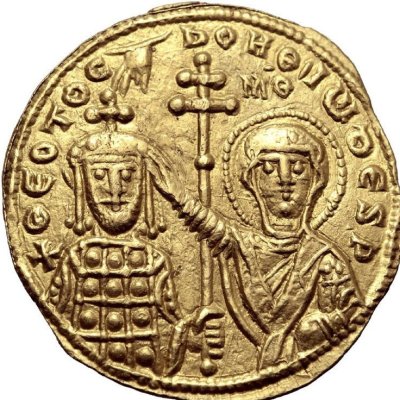 Solidus byzantin (tetarteron) du règne de Jean Ier Tzimisces