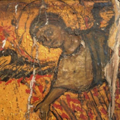 Moïse devant le buisson ardent (Monastère de Ste Catherine, Sinaï)