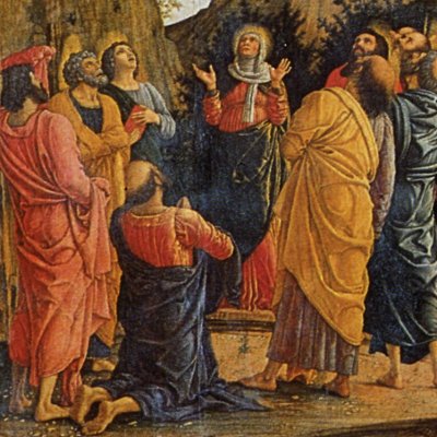 L’Ascension (Triptyque de Florence) - Mantegna