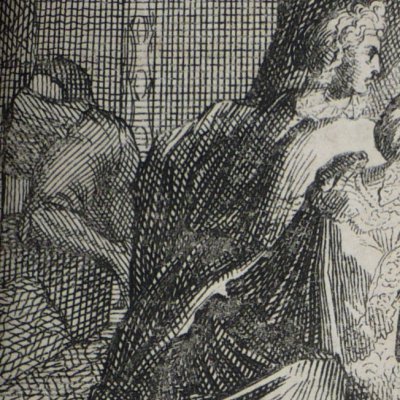 Surprise au lit, une princesse fait fuir son amant (Heptam. N4, Amsterdam, 1698)