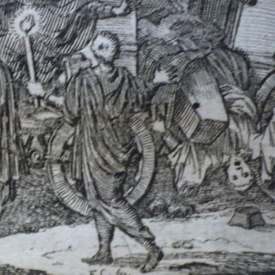 Le curé et le mort (Fables de La Fontaine, 1678, 3eP) - Chauveau