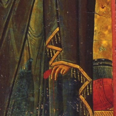 Portes du sanctuaire avec l’Annonciation (Monastère de Ste Catherine, Sinaï)