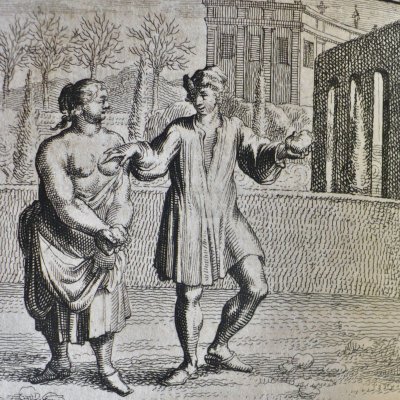 Un mari donne les Innocents à sa servante (Heptaméron N45, Amsterdam, 1698)