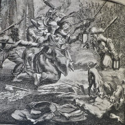 Deux cordeliers châtiés pour adultère (Heptaméron N48, Amsterdam, 1698)