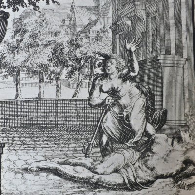 Suicide d’une Belle sur son amant saigné (Heptaméron N50, Amsterdam, 1698)