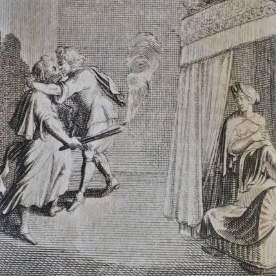 La femme trompée qui riait de son ombre (Heptaméron N54, Amsterdam, 1698)