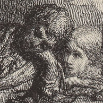 Sombre minuit (E. Poe, Le Corbeau, 4) - Gustave Doré