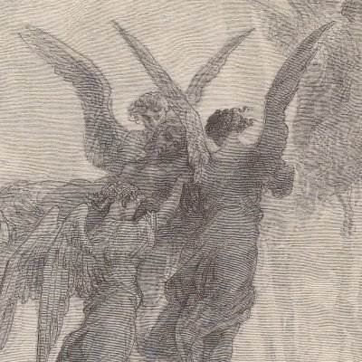 Sans nom ici à jamais (E. Poe, Le Corbeau, 8) - Gustave Doré