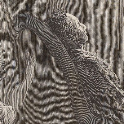 D’autres amis s’étaient déjà répandus (E. Poe, Le Corbeau, 17) - Gustave Doré