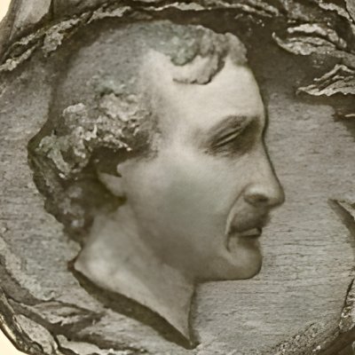 Vignette de la page de titre (E. Poe, Le Corbeau, éd. de New York, 1884) - Elihu Veder