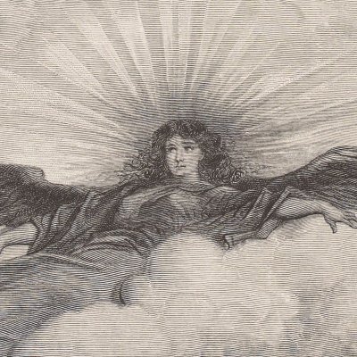 ANAΓKH (E. Poe, Le Corbeau, 3) - Gustave Doré