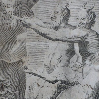 Sic se ridendum dat derisoribus orbis (Œuvres burl. de Scarron, T. Quinet, 1648)