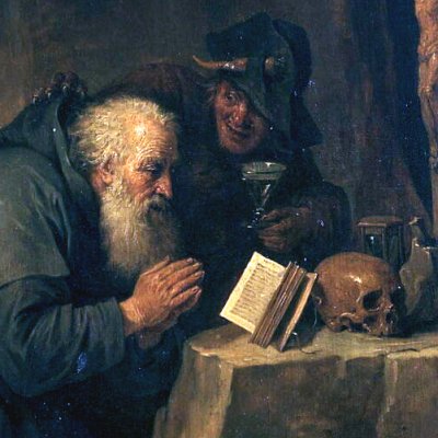La tentation de saint Antoine (grande version de Paris) - Teniers le Jeune