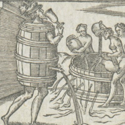 « Ton corps est devenu tonneau… » (Bèze, Icones, 1580, emblème 38)