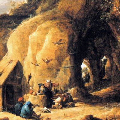 La tentation de saint Antoine (version de Cologne) - Teniers le Jeune