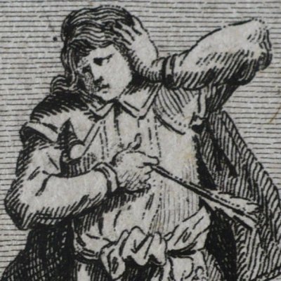 L’amant perclus d’amour (Heptaméron, Berne, 1780, N10) - Dunker