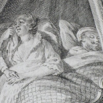 Le capitaine & la dévote (Heptaméron, Berne, 1780, N13) - Freudeberg