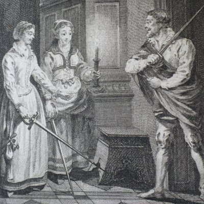 Bruit d’épée de deux chambrières (Heptaméron, Berne, 1780, N16) - Freudeberg