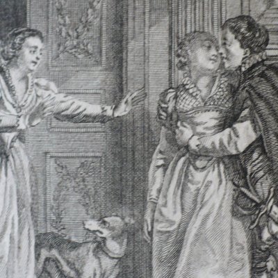 Les adieux déchirants (Heptaméron, Berne, 1780, N19) - Freudeberg