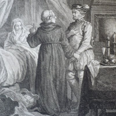 Le cordelier & les jeunes mariés (Heptaméron, Berne, 1780, N23) - Freudeberg