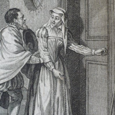 Le secrétaire téméraire (Heptaméron, Berne, 1780, N27) - Freudeberg