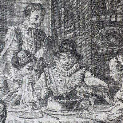 Un sabot pour un jambon (Heptaméron, Berne, 1780, N28) - Freudeberg