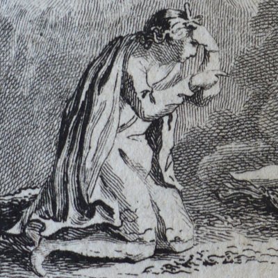 L’adultère face aux Parques (Heptaméron, Berne, 1780, N36) - Dunker