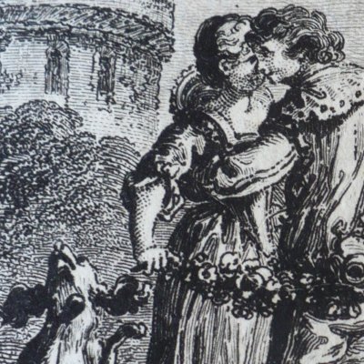 La fidélité retrouvée (Heptaméron, Berne, 1780, N38) Dunker