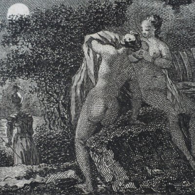 Amour fait le guet (Heptaméron, Berne, 1780, N44) - Dunker
