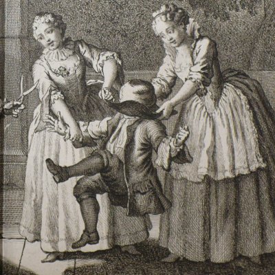 Le chapeau de Ragotin coupé (Scènes du Roman comique, 7) - Oudry
