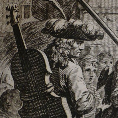 Arrivée des comédiens au Mans (Roman comique I-1, 1794) - Le Barbier