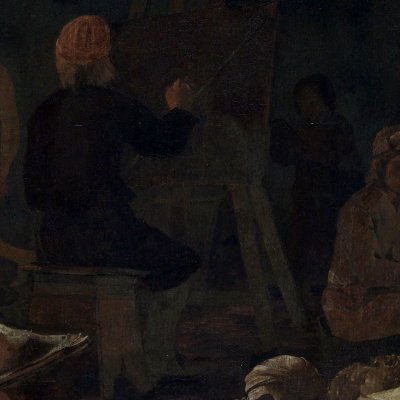 Un atelier de peintre - Michael Sweerts
