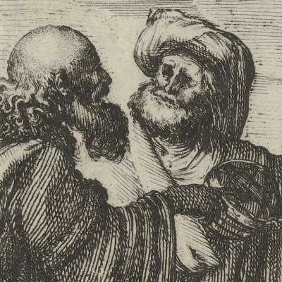 Frontispice du Dialogue de Galilée (Florence, 1632) - S. della Bella
