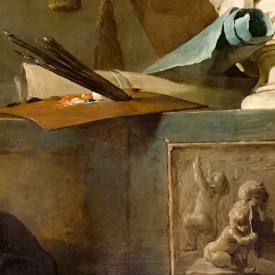 Les attributs des arts (1731) - Chardin