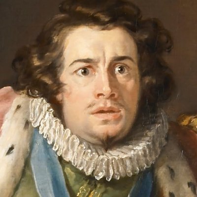 Garrick dans le rôle de Richard III - William Hogarth
