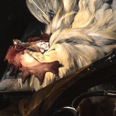 Nature morte avec oiseaux abattus et outils de chasse (version de Berlin) - Willem van Aelst