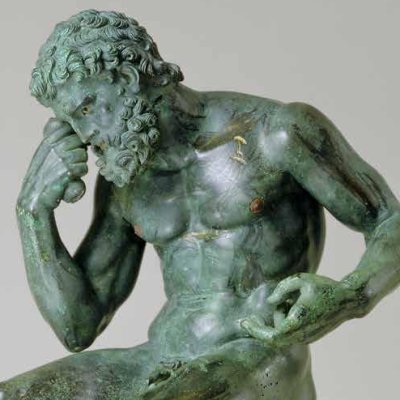 Ajax mélancolique (bronze du 1er siècle av. J.-C.)