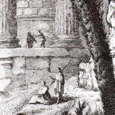 L’urne de Marcus Agrippa (Prima Parte d’Architetture e Prospettive) - Piranèse
