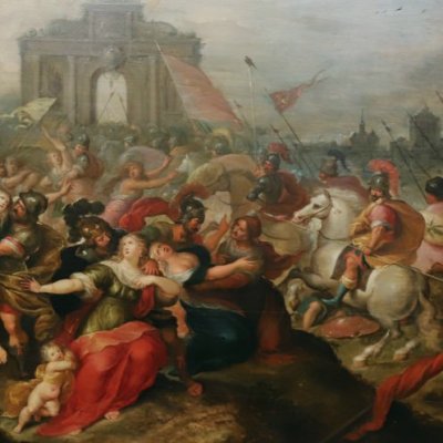 L’enlèvement des Sabines - Frans II Francken
